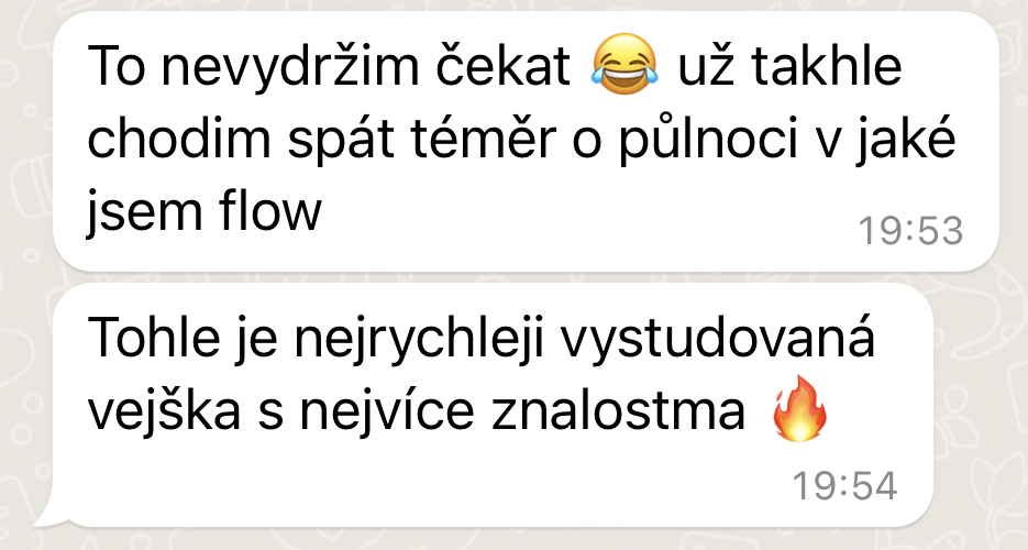 Zpětná vazba od klientky 29