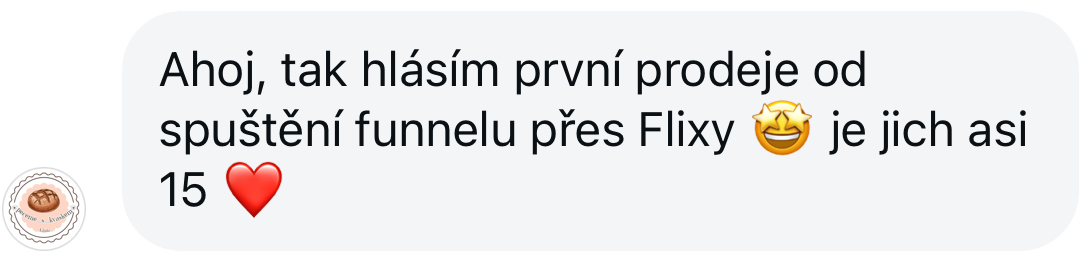Zpětná vazba od klientky 57
