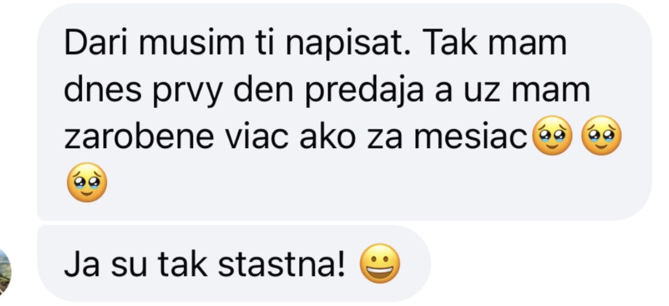 Zpětná vazba od klientky 66