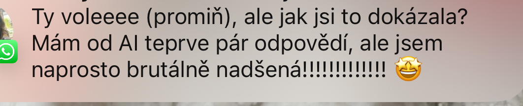 Zpětná vazba od klientky 60