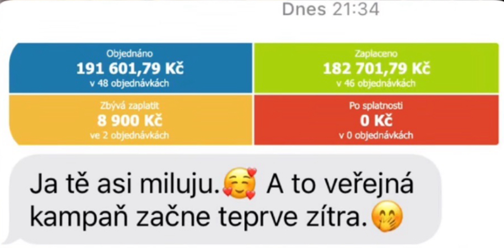 Zpětná vazba od klientky 54