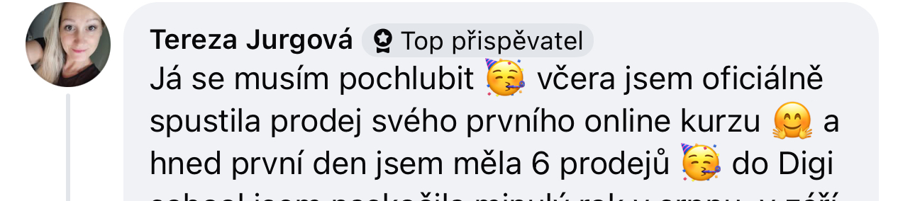 Zpětná vazba od klientky 7