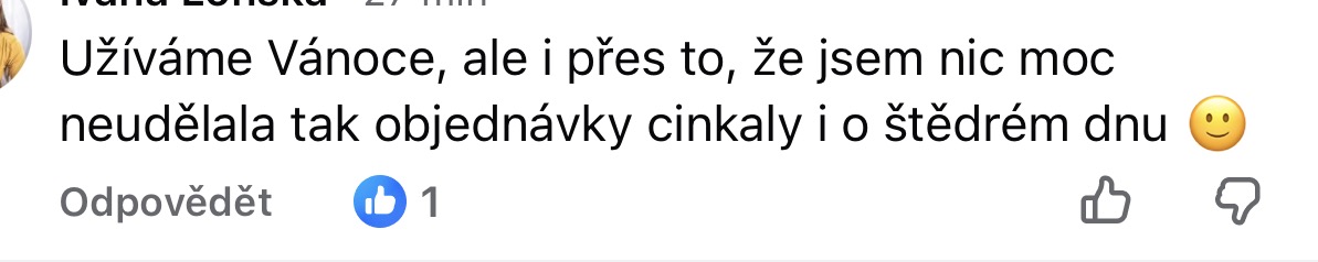 Zpětná vazba od klientky 72
